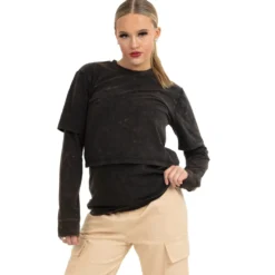 Youth Confused Distressed Long Sleeve