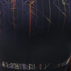 Youth Deco Vertical Lines Mesh Unitard