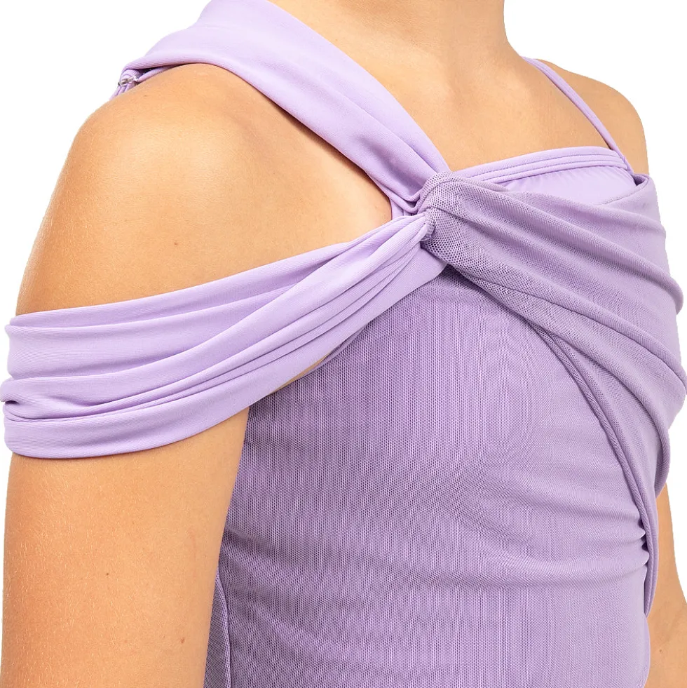 Youth Flawless Gathered Mesh Lyrical Dress