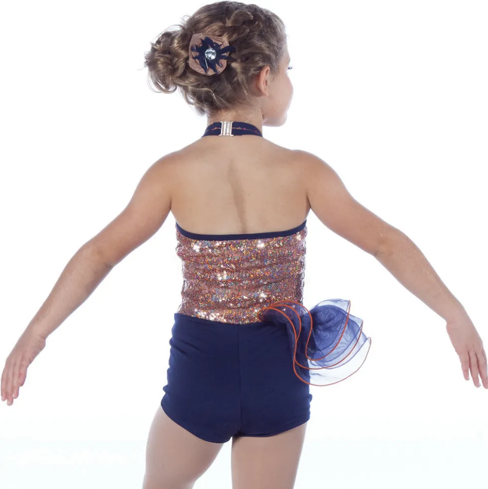 Youth Glamorama Halter Biketard