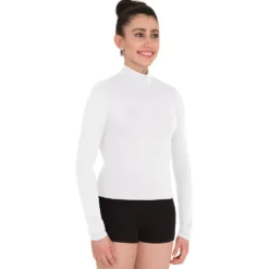 Youth Long Sleeve High Neck Pullover