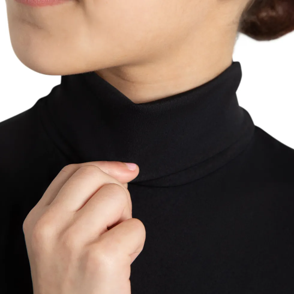Youth Long Sleeve Turtleneck Leotard w/ Snaps