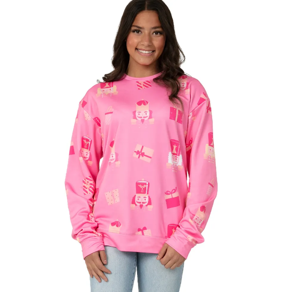 Youth Nutcracker Crewneck Fleece
