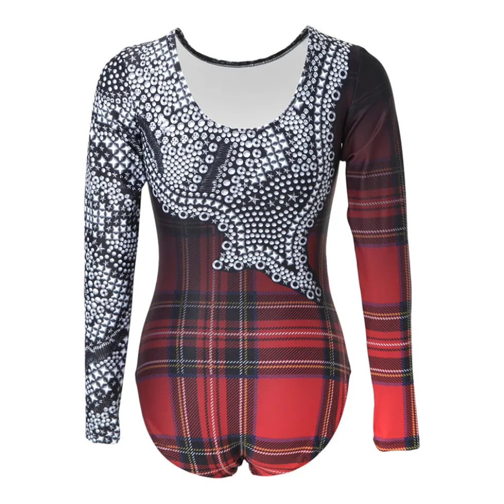 Youth Punk Rock Princess Long Sleeve Leotard