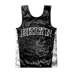 Youth Sequin Basketball Jersey