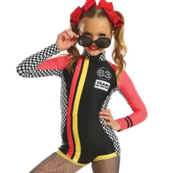 Youth Speed Racer Biketard